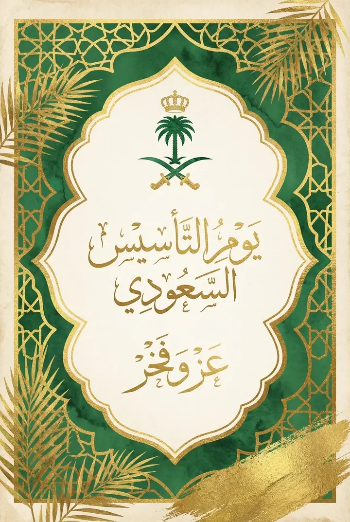 Kartki na Dzień Założenia Arabii Saudyjskiej