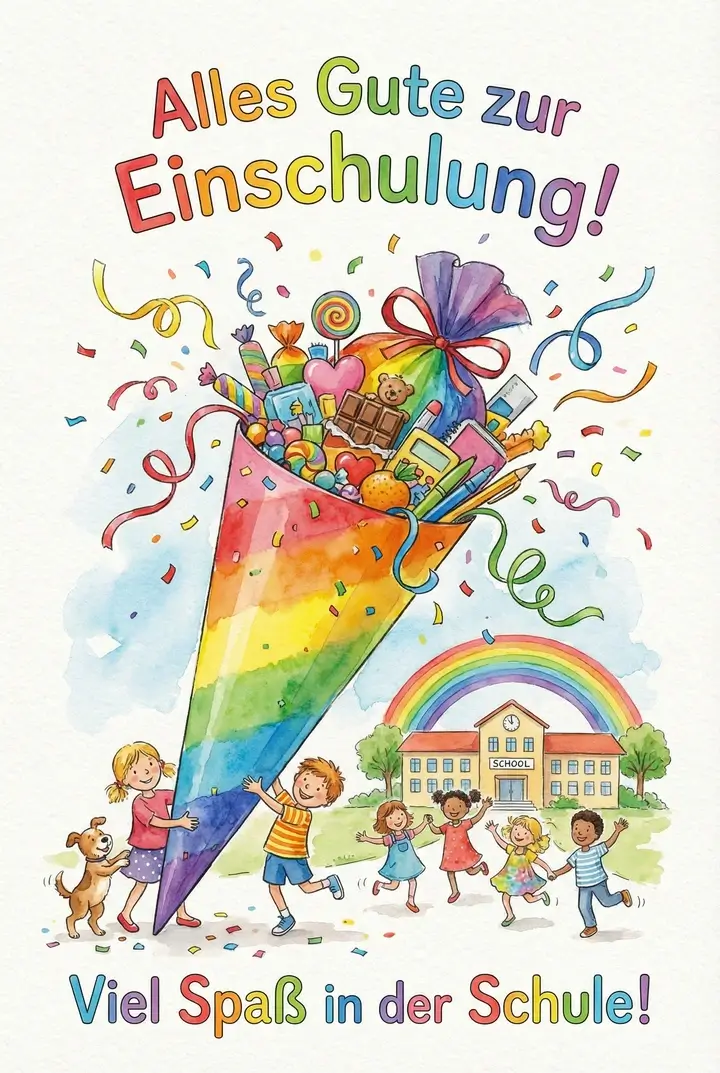 Biglietto per il primo giorno di scuola