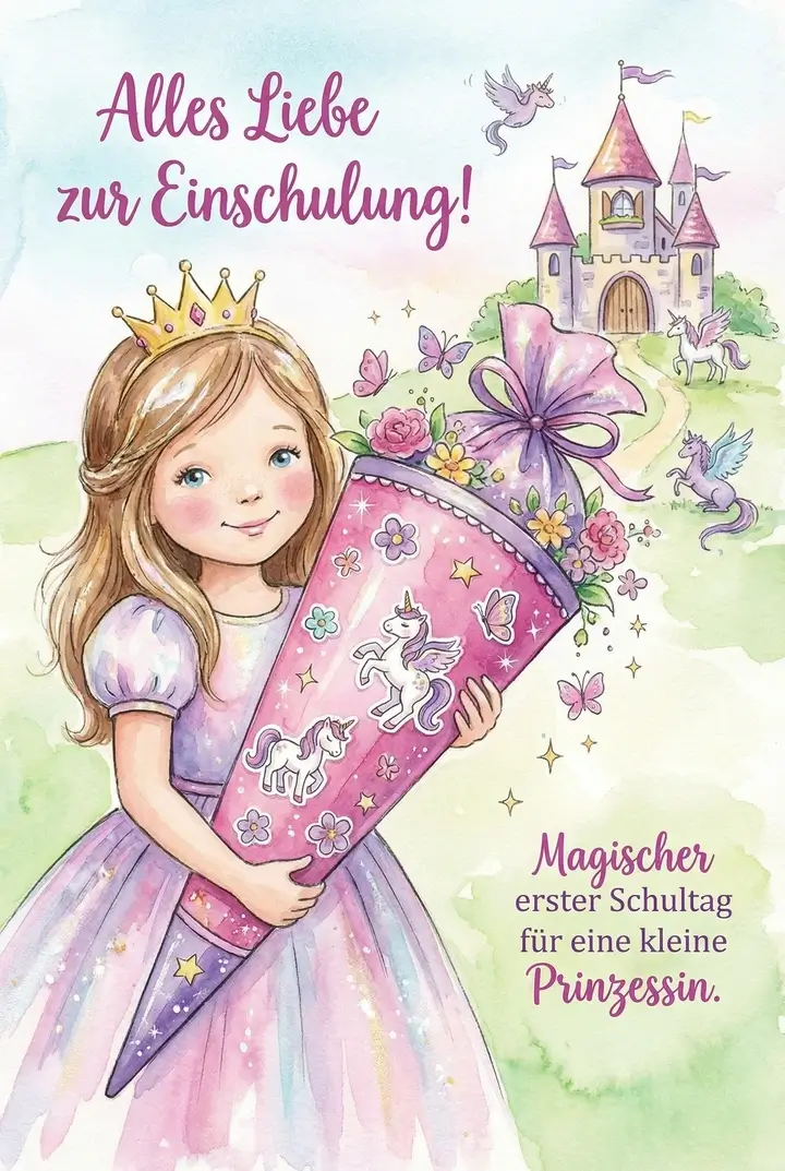 Biglietto per il primo giorno di scuola