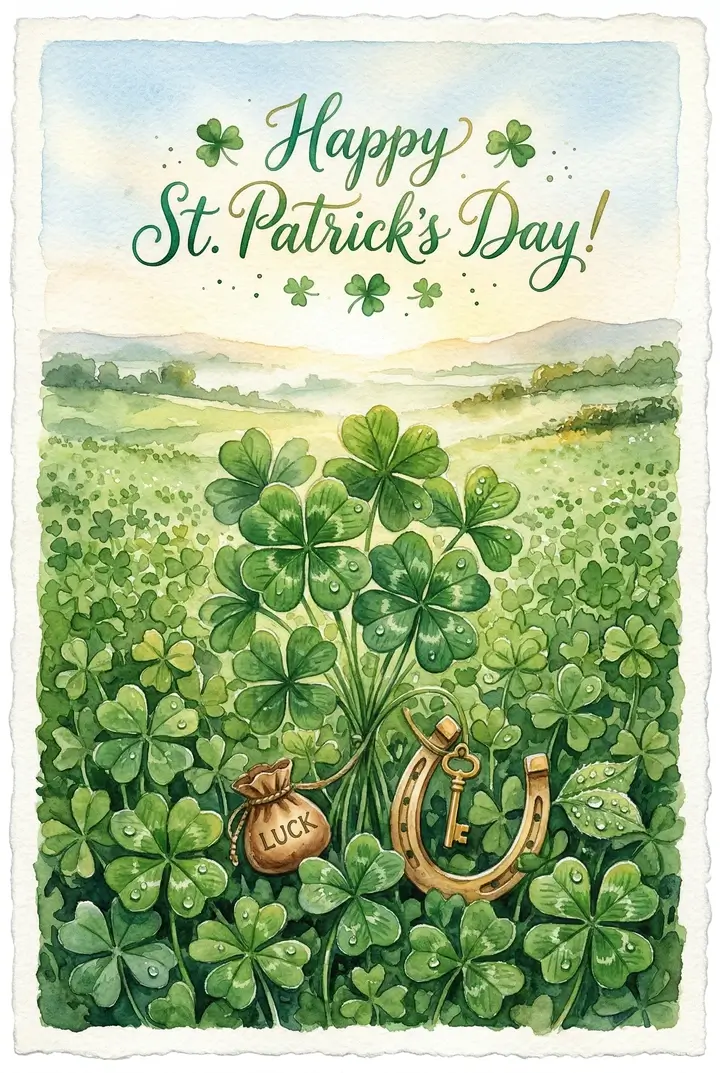 کارت‌های تبریک روز سنت پاتریک