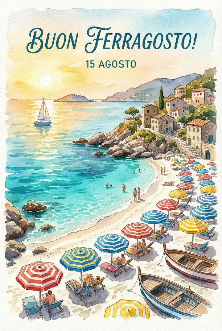 Přání k Ferragosto