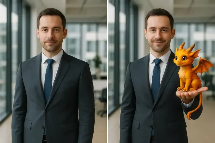 Онлайн фоторедактор с нейросетью