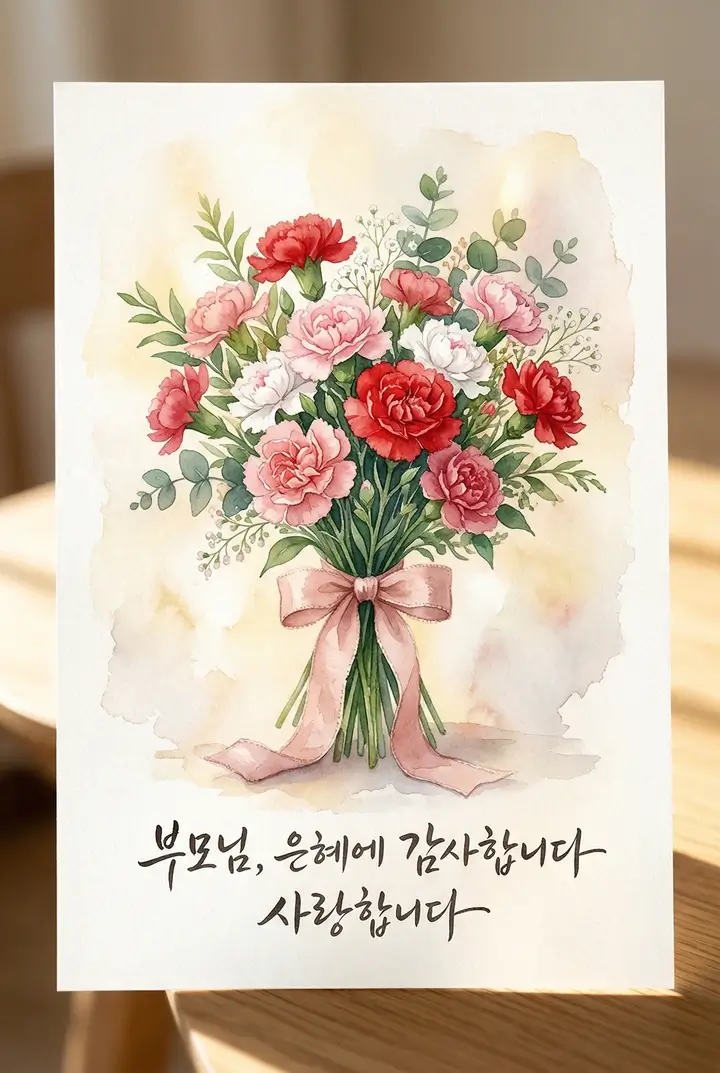 کارت روز والدین کره