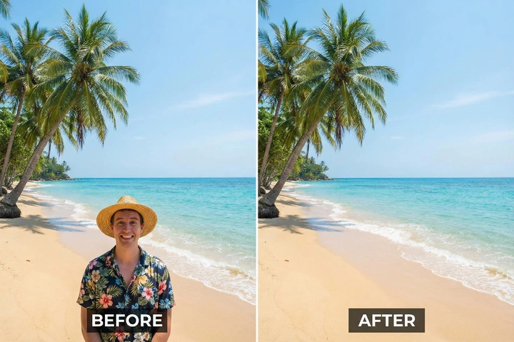 Фотосуреттен нысанды жою