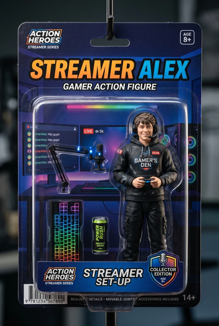 AI Aksiyon Figürü Oluşturucu