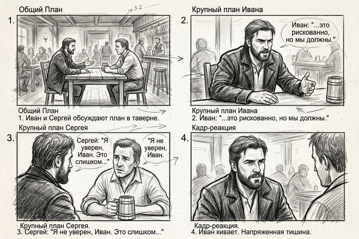 AI Storyboard Oluşturucu