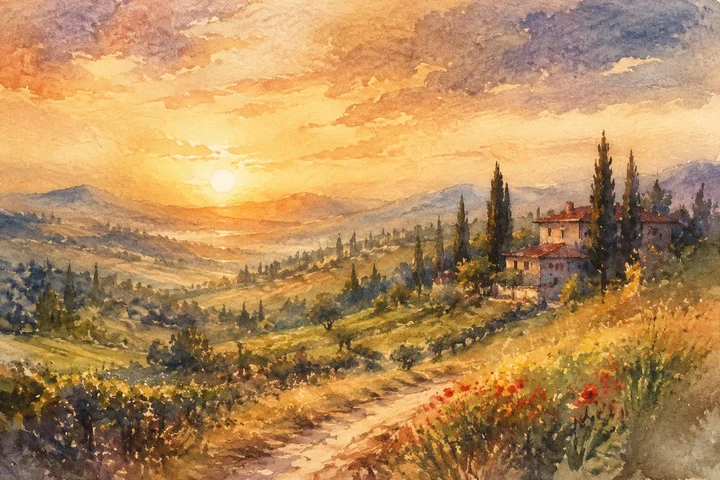 Photo en aquarelle