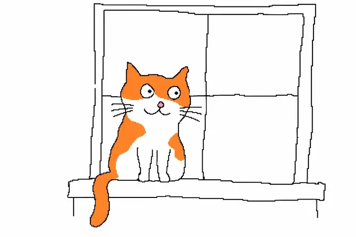 MS Paint-Stil