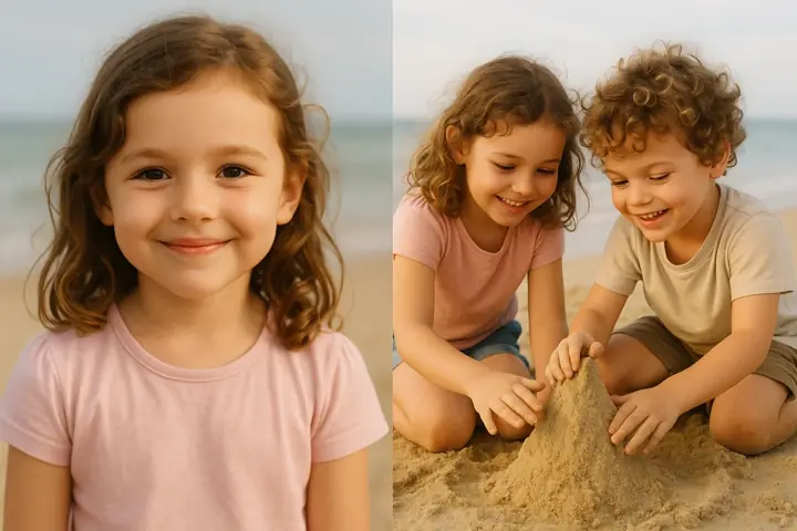 Предсказатель внешности брата или сестры