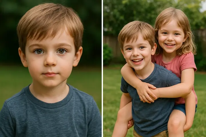 Предсказатель внешности брата или сестры