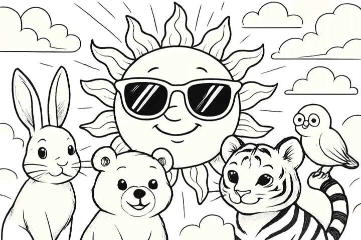 Сделать раскраску из фото