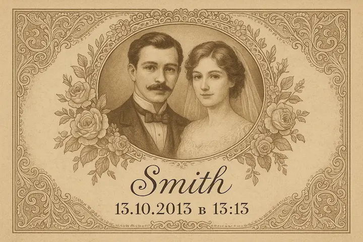 Онлайн-конструктор свадебных приглашений