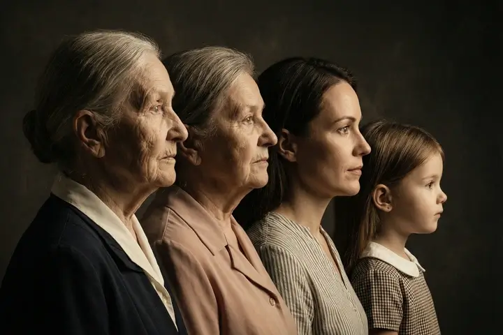 AI generační portrét