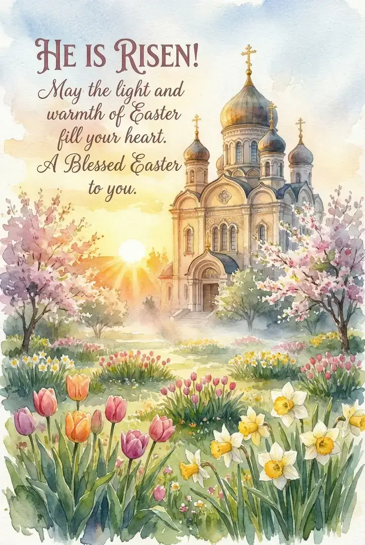 Пасхальные открытки