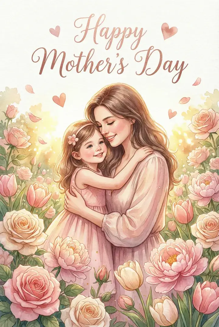 Поздравительные открытки на День матери