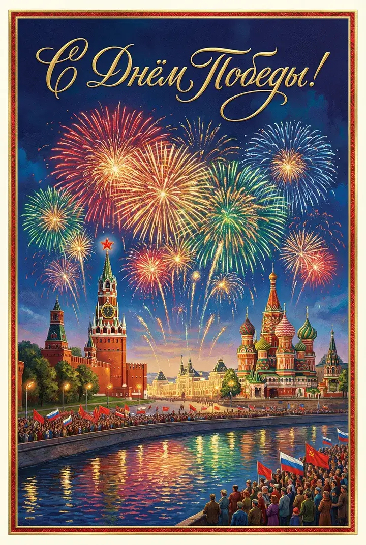 Поздравительные открытки ко Дню Победы