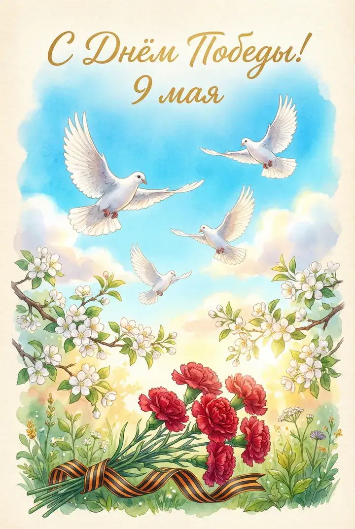 Поздравительные открытки ко Дню Победы