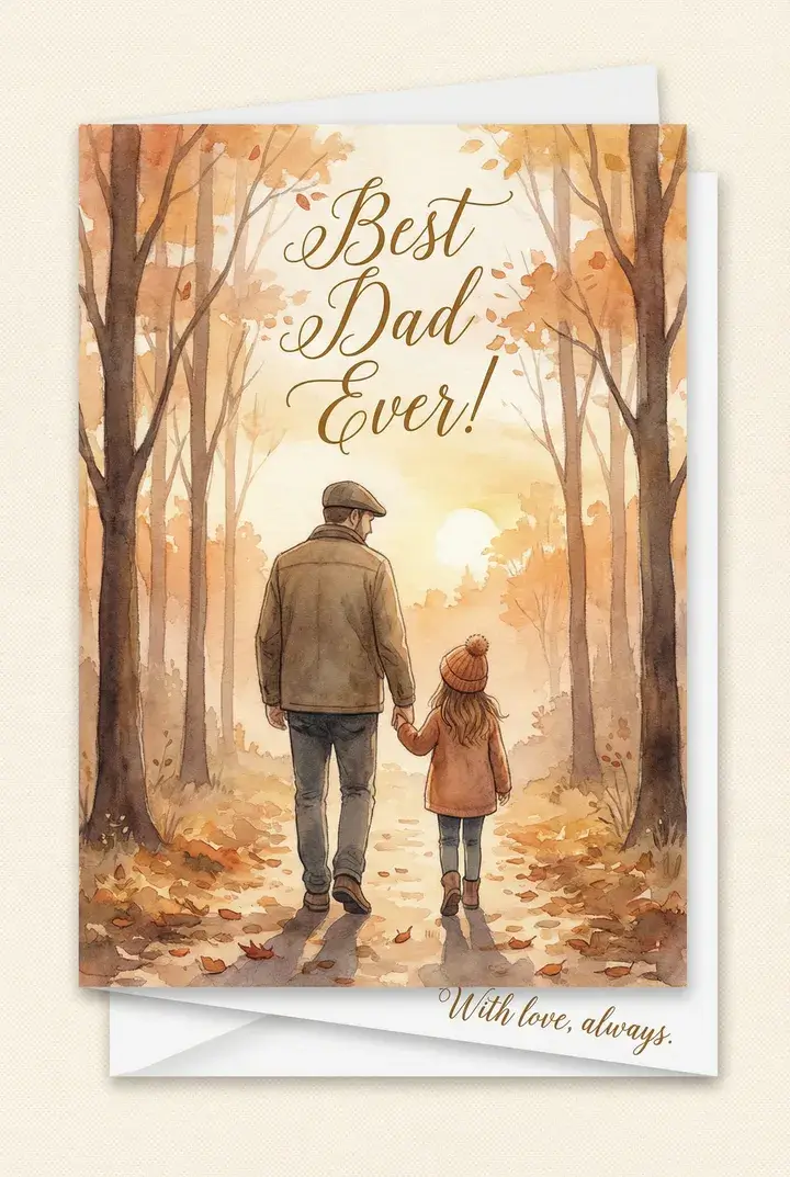 Поздравительные открытки на День отца