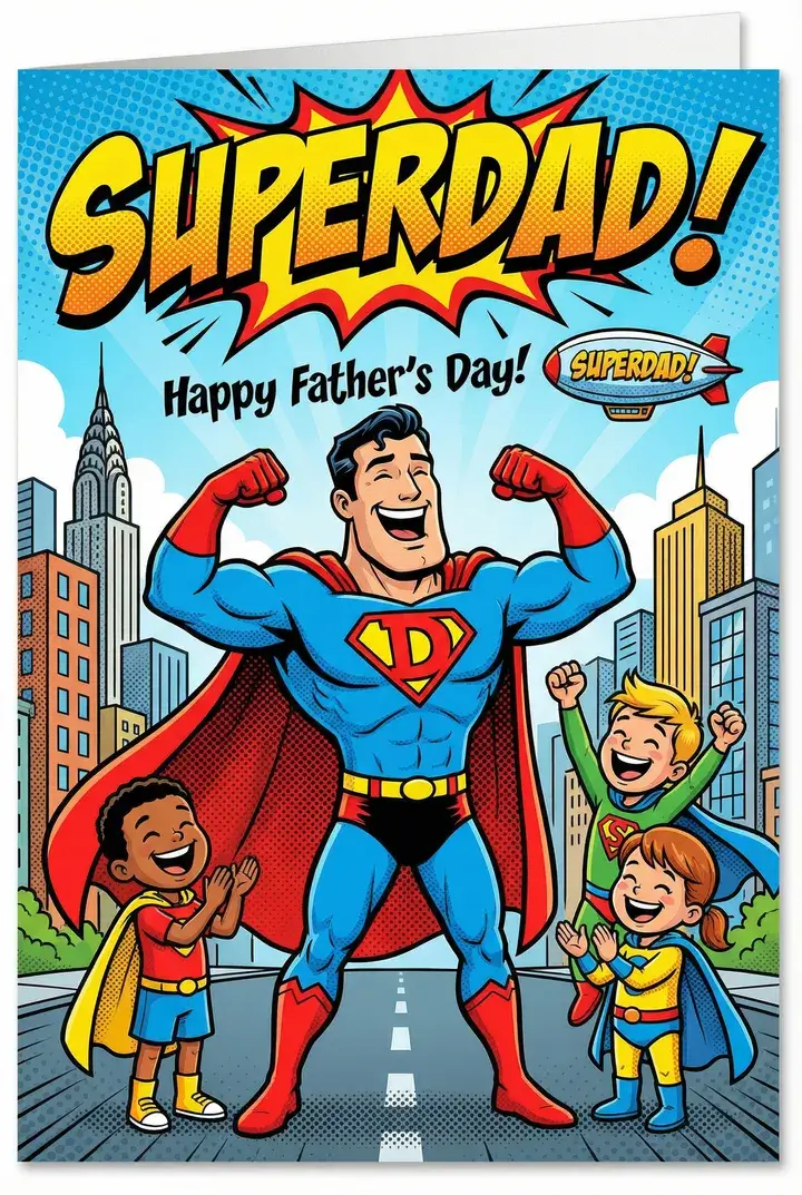 Поздравительные открытки на День отца