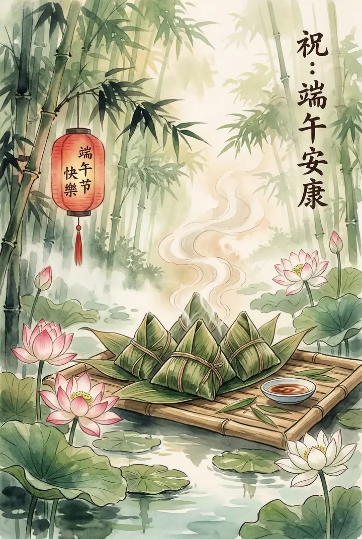 Открытки на Праздник драконьих лодок