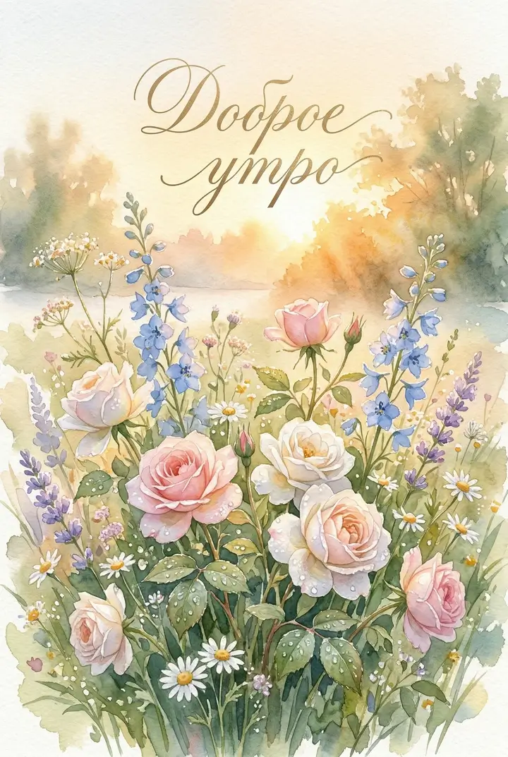 Открытки «Доброе утро»