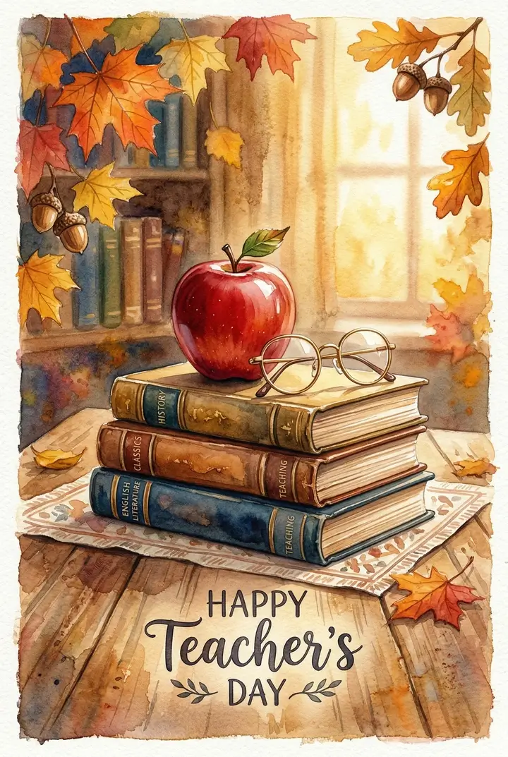 Открытки на День учителя