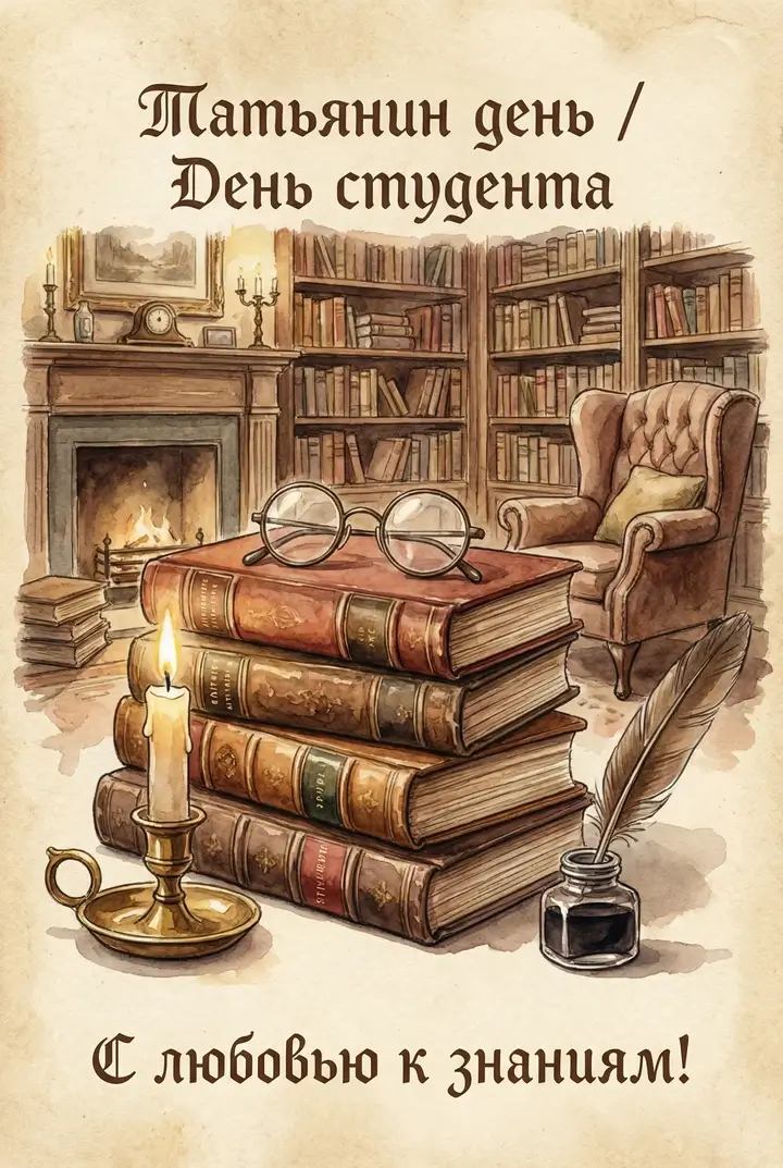Открытки на Татьянин день