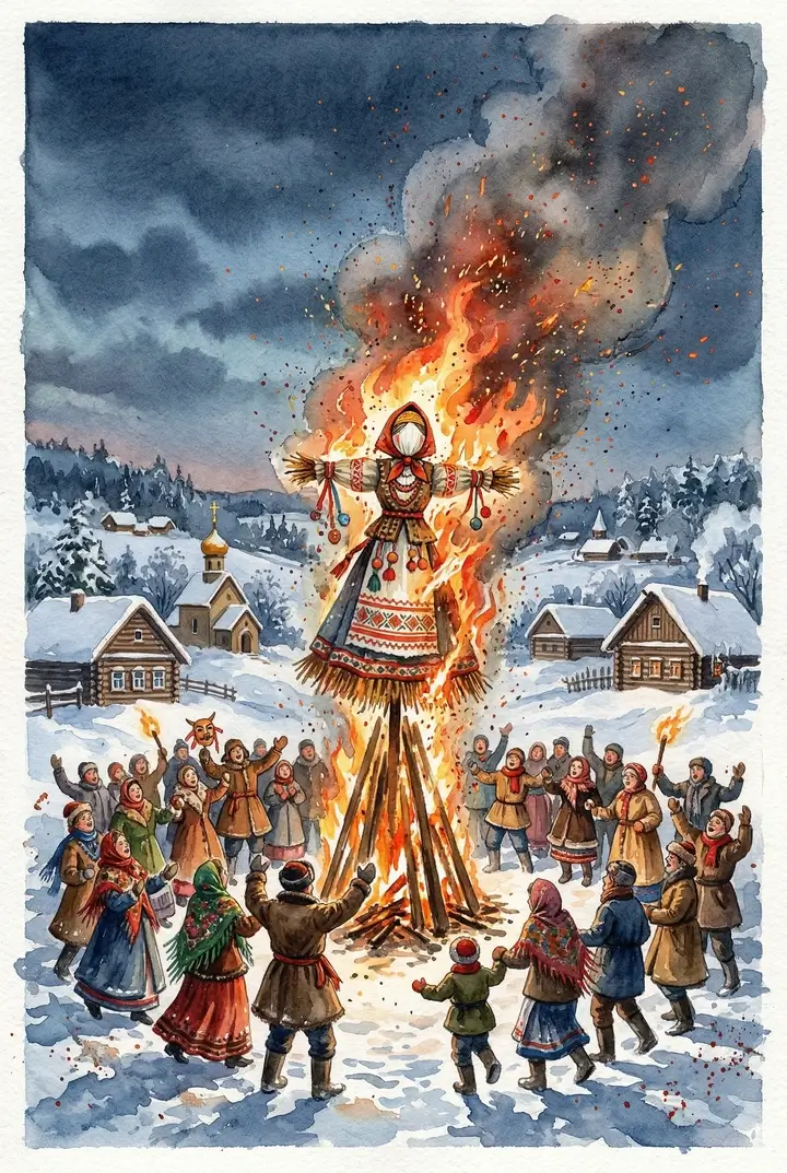 Открытки на Масленицу