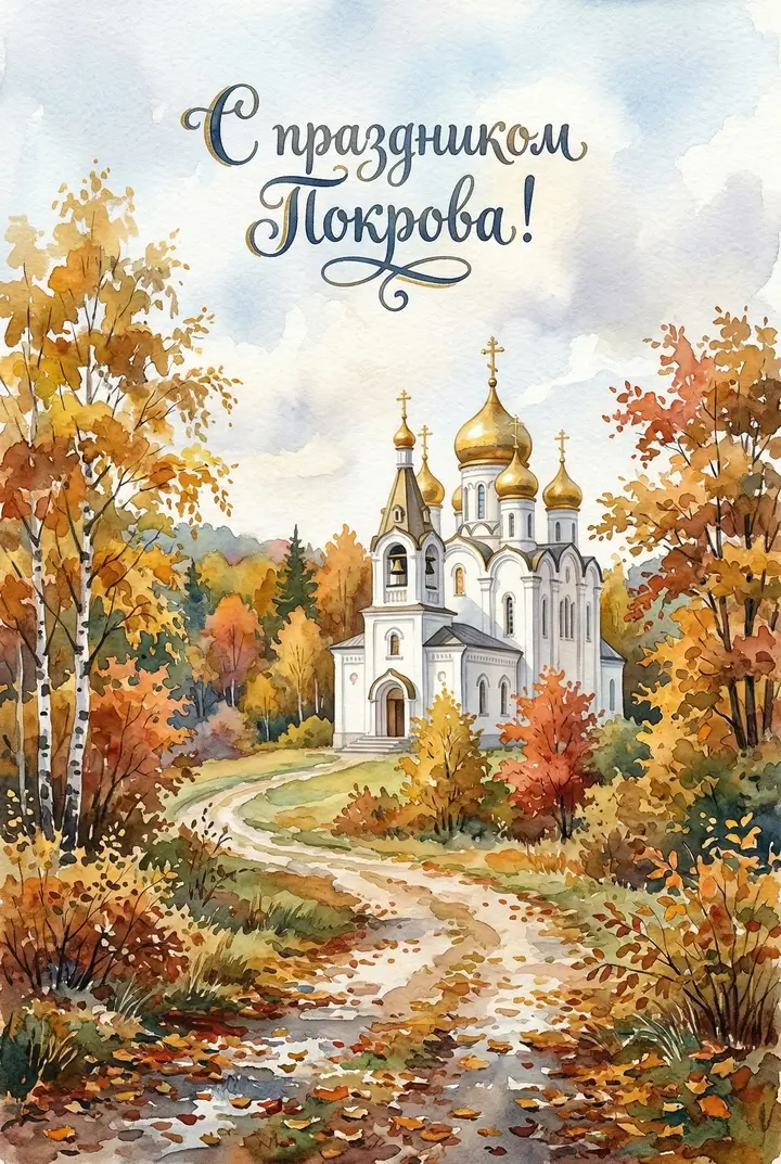 Открытки на Покров