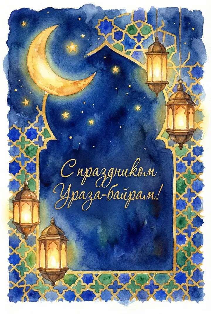 Открытки на Ид аль-Фитр