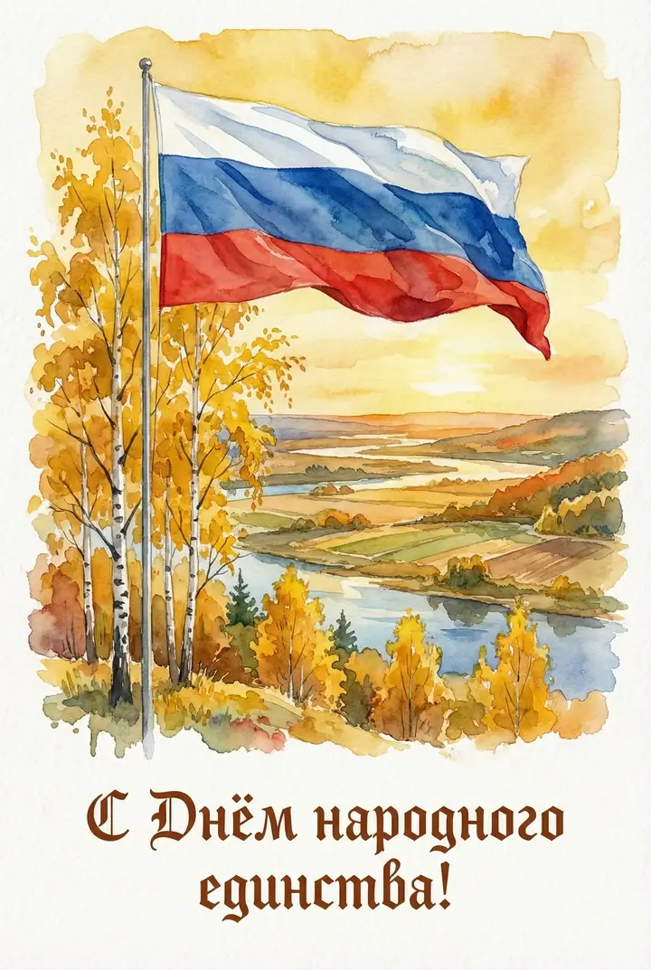 Открытки на День народного единства