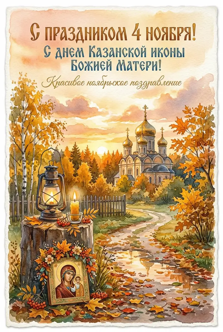 کارت‌های آیکون کازان مادر خدا