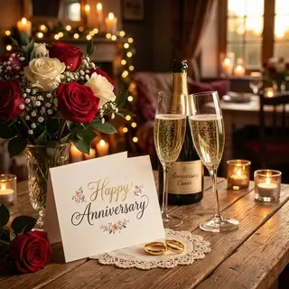 Открытка на годовщину