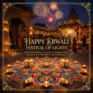 Открытка на Дивали