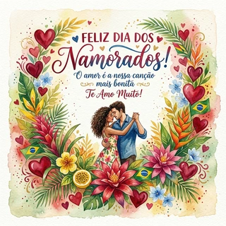 Открытка на День святого Валентина