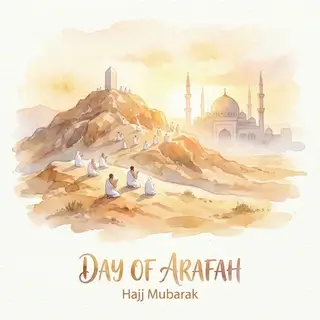 Открытка на День Арафа