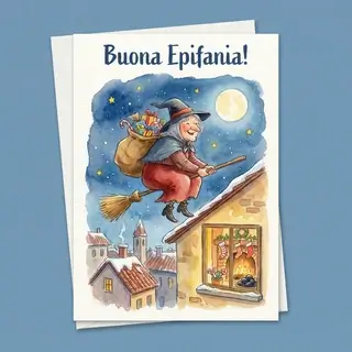 Открытка на Бефану