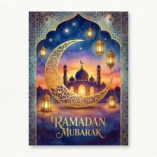 Открытка на Рамадан