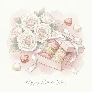 Baltosios dienos atvirukas