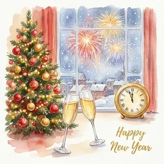 Naujametinis atvirukas