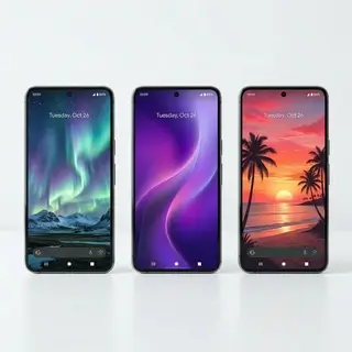 تولیدکننده والپیپر گوشی هوش مصنوعی