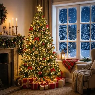 Рождественская открытка