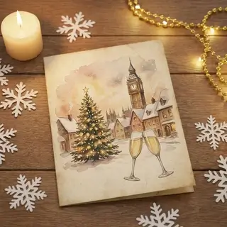 Открытка на Старый Новый год