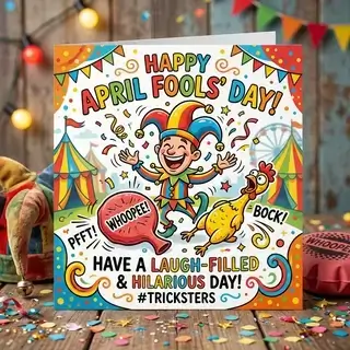 Tarjeta del Día de los Inocentes