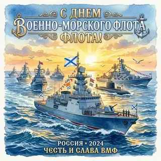 Открытка на День народного единства