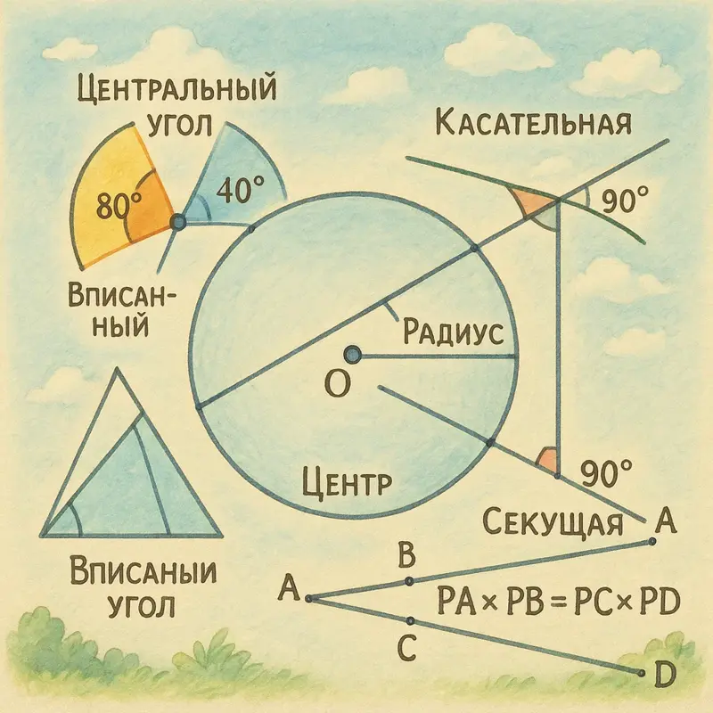 Геометрия окружности