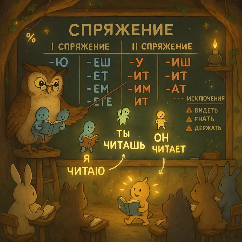 Спряжение глаголов
