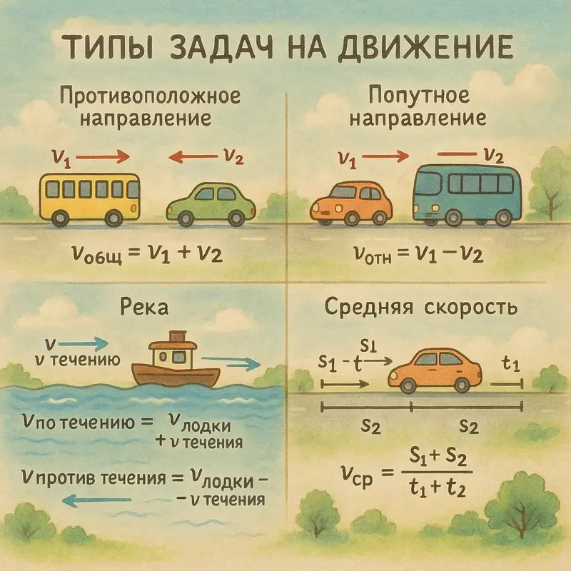 Задачи на движение