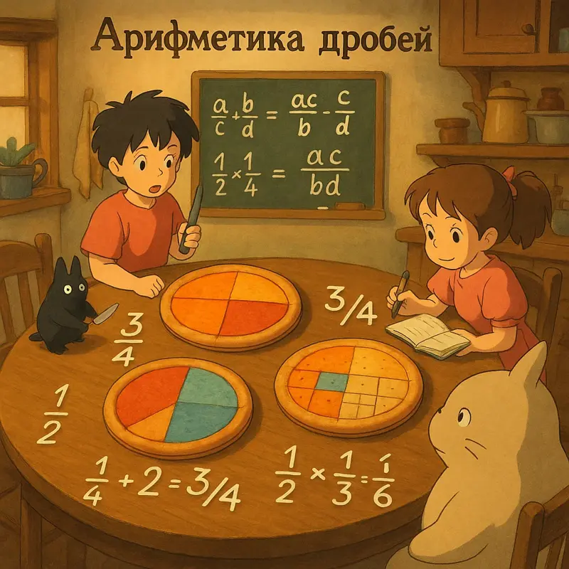 Арифметика дробей