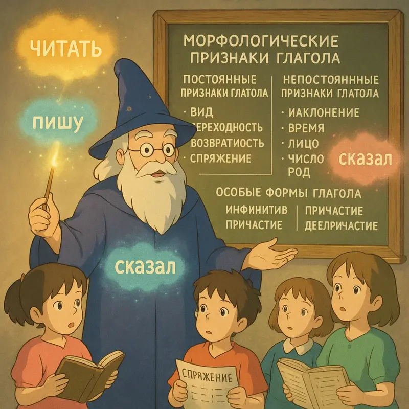 Морфология. Глагол
